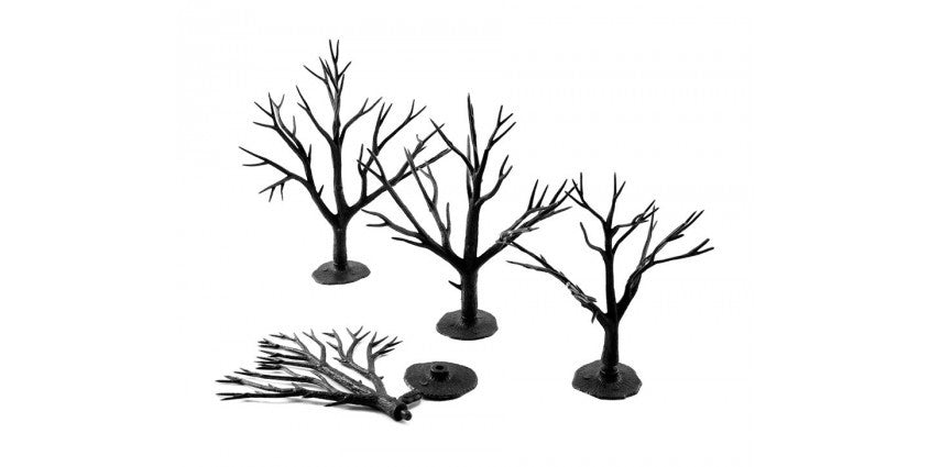 Woodland Scenics 1122 Deciduous Tree Armatures -- 3 to 5"  7.6 to 12.7cm pkg(28) A Scale