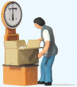 Preiser 28244 Despatch - Parcel Handler Individual Figure HO Scale ...