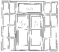 Image for 300-3615 Door & frame dbl 65x115