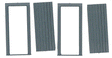 Image for 300-3633 Dr Plnkd 30x66" Z-Brc 2/