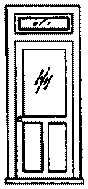 Image for 300-5134 Door w/Wndw, Trnsm 36" 3/