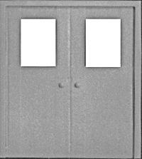 Image for 541-1111 Door Personnel Double 2/