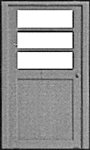 Image for 541-1104 Door Entry 3-Pnl Wndw 3/