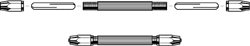 Image for 795-37145 Pin Vise Dbl-Ended Rvrsbl