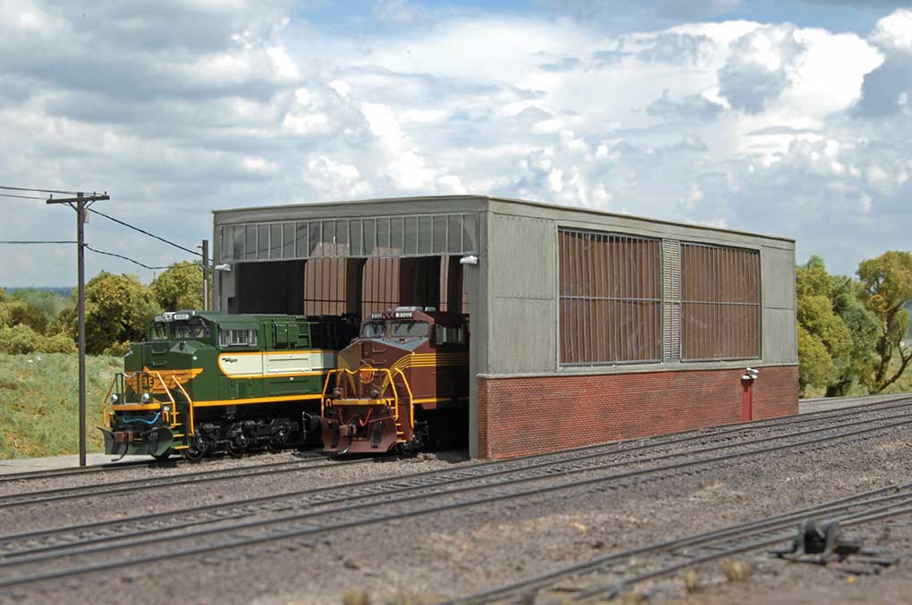 Image for 160-35116 Engine Shed Double-Stall
