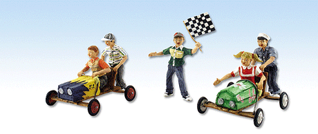 Woodland Scenics 1952 Downhill Derby - Scenic Accents(R) HO Scale