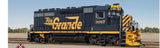 Scaletrains Rivet Counter SXT40183 EMD GP40 Phase IIc, D&RGW Rio Grande/Large Billboard Lettering #3092 HO Scale