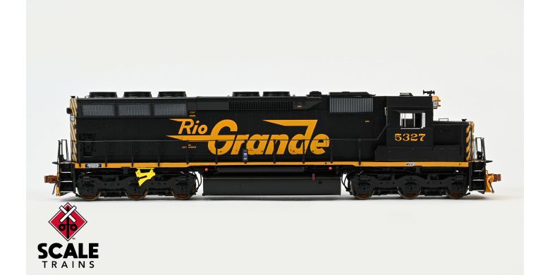 ScaleTrains SXT39719 EMD SD45 Phase IIb1, Rio Grande/Large Billboard Lettering #5334 DCC & Sound HO Scale