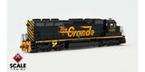 ScaleTrains SXT39719 EMD SD45 Phase IIb1, Rio Grande/Large Billboard Lettering #5334 DCC & Sound HO Scale