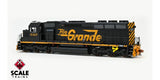 ScaleTrains SXT39719 EMD SD45 Phase IIb1, Rio Grande/Large Billboard Lettering #5334 DCC & Sound HO Scale