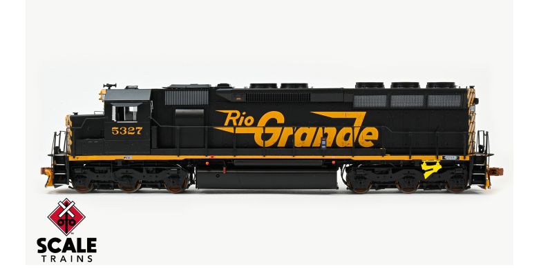 ScaleTrains SXT39719 EMD SD45 Phase IIb1, Rio Grande/Large Billboard Lettering #5334 DCC & Sound HO Scale