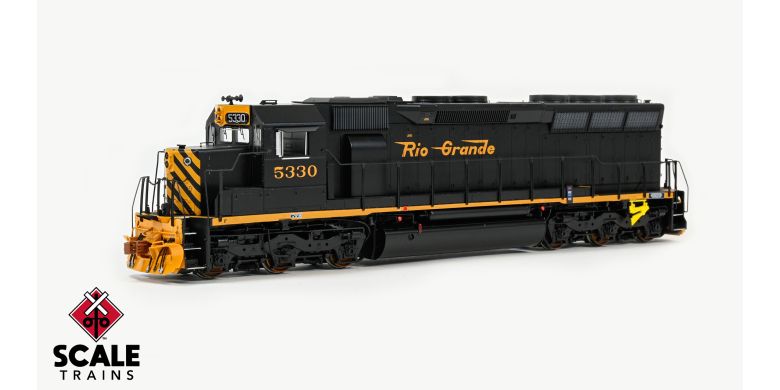 ScaleTrains SXT39725 EMD SD45 Phase IIb1, Rio Grande/Small Lettering #5335 DCC & Sound HO Scale