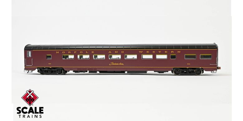 FVM SXT38849 Pullman-Standard Crew Coach, Norfolk & Western/Powhatan Arrow #501 HO Scale