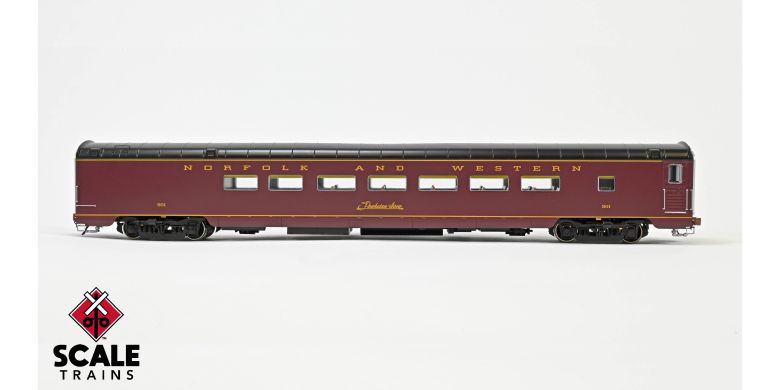 FVM SXT38849 Pullman-Standard Crew Coach, Norfolk & Western/Powhatan Arrow #501 HO Scale