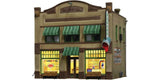 Woodland Scenics 4943 Dugan's Paint Store - Built & Ready Landmark Structures(R) -- Assmebled - 2-1/2 x 2 x 2 1/2"  6.35 x 5.08 x 6.35 cm N Scale