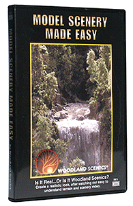 Woodland Scenics 973 DVD -- Model Scenery Made Easy A Scale