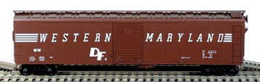 Bowser English 3-1512 50' Boxcar WM Western Maryland #35167 Kit HO Scale