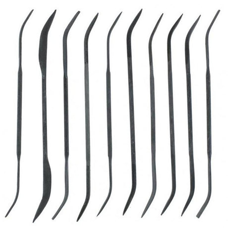 Vallejo T03003 Curved File Set Pack of 10 Riffer File Set 03003 - All Scales