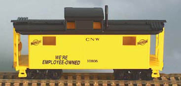 Bowser English 3-3004 HO Steel Caboose Kit CNW Chicago North Western #10806 Kit HO Scale