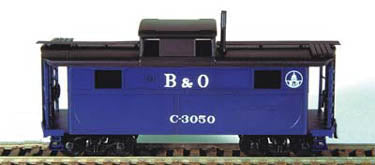 Bowser English 3-3014 HO Steel Caboose Kit B&O Baltimore & Ohio #C-3050 Kit HO Scale