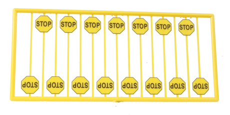Image for 293-8248 Early Stop Sign Ylw   15/