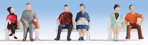 Image for 528-38130 Sitting People 6/