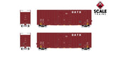 Scaletrains EE1458-3 ExactRail Evolution HO Scale Gunderson 6269 High-Cube Boxcar, GATX/GACX #10786 HO Scale