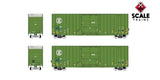 Scaletrains EE1459-1 ExactRail Evolution HO Scale Gunderson 6269 High-Cube Boxcar, Crab Orchard & Egyptian/COER #171579 HO Scale
