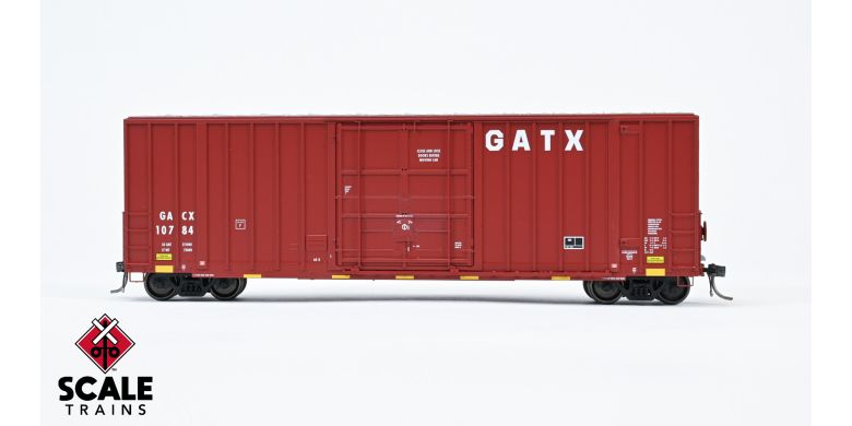 Scaletrains EE1458-3 ExactRail Evolution HO Scale Gunderson 6269 High-Cube Boxcar, GATX/GACX #10786 HO Scale