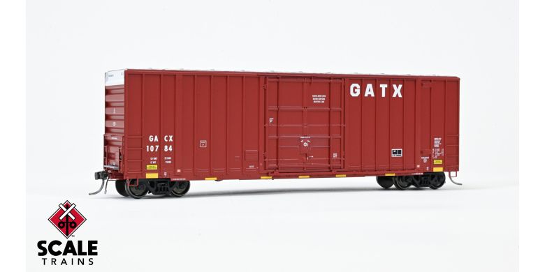 Scaletrains EE1458-3 ExactRail Evolution HO Scale Gunderson 6269 High-Cube Boxcar, GATX/GACX #10786 HO Scale