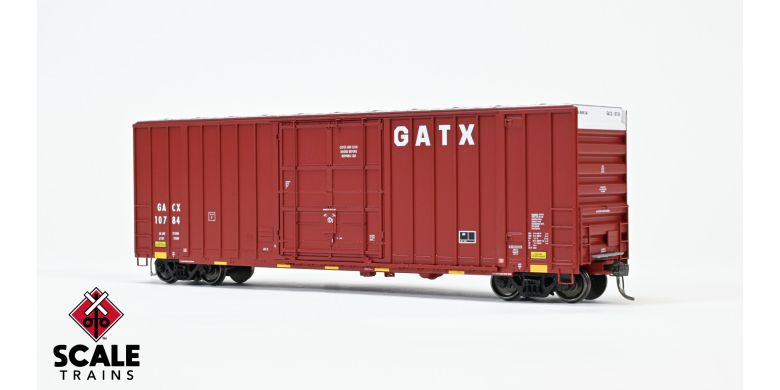 Scaletrains EE1458-3 ExactRail Evolution HO Scale Gunderson 6269 High-Cube Boxcar, GATX/GACX #10786 HO Scale