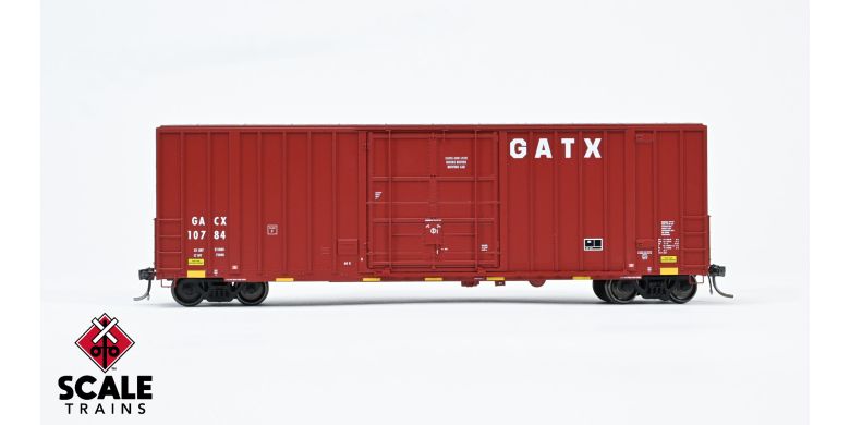Scaletrains EE1458-3 ExactRail Evolution HO Scale Gunderson 6269 High-Cube Boxcar, GATX/GACX #10786 HO Scale
