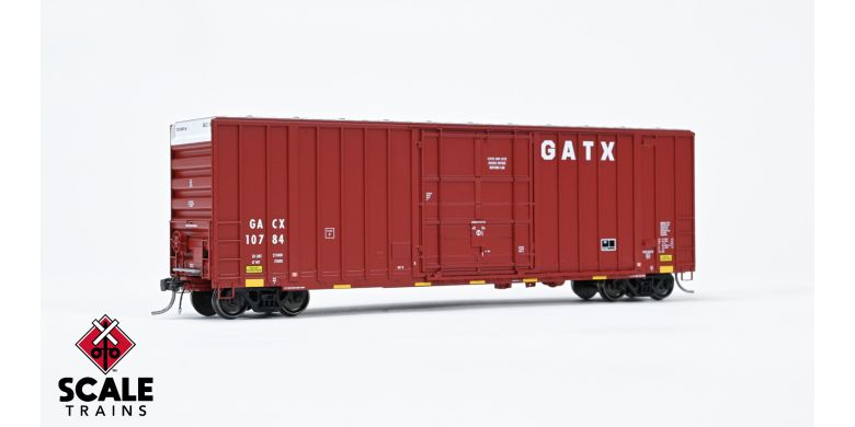 Scaletrains EE1458-3 ExactRail Evolution HO Scale Gunderson 6269 High-Cube Boxcar, GATX/GACX #10786 HO Scale