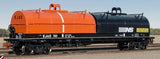 Scaletrains SXT40306 Thrall 48' 2-Hood Coil Steel Car Elgin Joliet & Eastern/EJ&E Orange & NS Black Hoods #7401 HO Scale