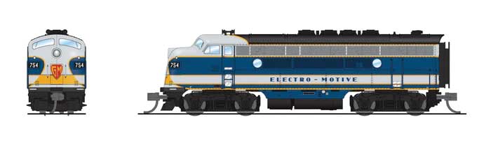 Image for 187-9205 EMD F3A/B Demo 754A1/754B