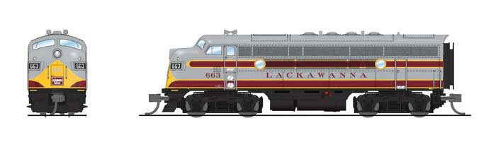 Image for 187-9207 EMD F3A DLW 663 SND