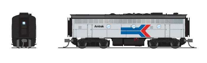 Image for 187-9242 EMD F7B AMTRAK 154 SND