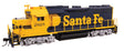 Image for 920-43302 GP35 DCC ATSF #2925