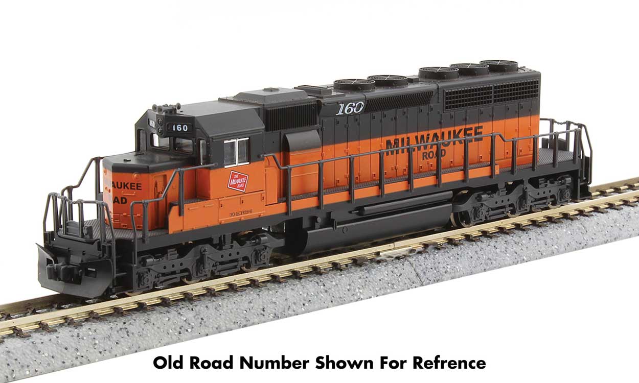 Image for 381-1764824DCC SD40-2 DCC MILW 30