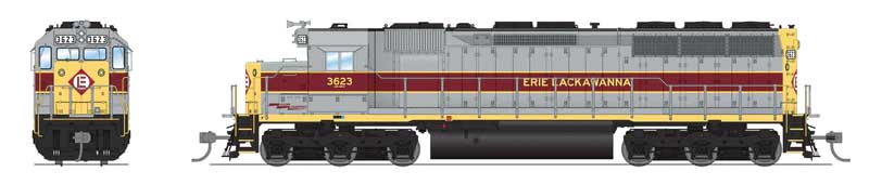 Image for 187-9002 EMD SD45 EL 3623 DC