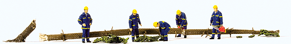 Image for 590-10609 Workers Clearing The Road