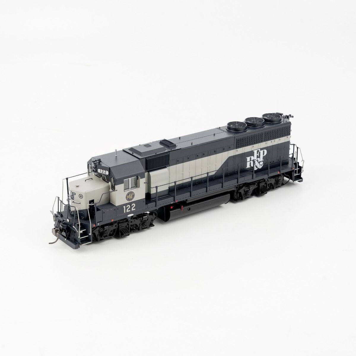 Rapido 40519 EMD GP40 - LokSound and DCC -- Richmond, Fredericksburg & Potomac #122 (blue, gray) HO Scale