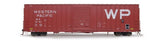 ExactRail Platinum EP80552-5 PC&F 7633 Appliance Boxcar, Western Pacific 1975 As Delivered #3162 HO Scale