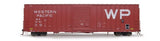 ExactRail Platinum EP80552-4 PC&F 7633 Appliance Boxcar, Western Pacific 1975 As Delivered #3160 HO Scale