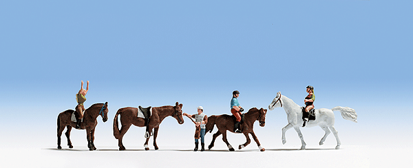Image for 528-15630 Riders w/Horses 8/