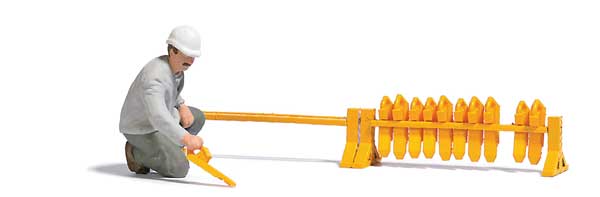 Image for 189-10700 RR Worker w/Rail Skates