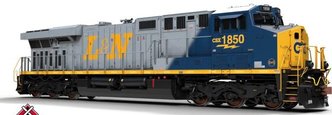 ScaleTrains SXT39929 GE ES44AH, CSX/Heritage/Louisville and Nashville/L&N #1850 DCC & Sound HO Scale