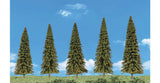 Woodland Scenics 4154 Evergreen Trees - Scene-A-Rama(TM) -- 2 to 3-1/2"  5.1 to 8.9cm pkg(5) A Scale