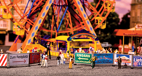 Image for 272-140358 Fairground Barrier&Signs