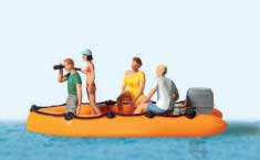 Image for 590-10764 Family in Rubber Boat